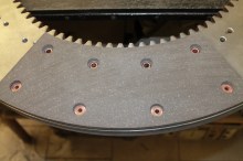 Klikový lis LKT250, lamela brzdy 700x460x10 mm, FTL178