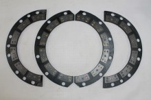 Klikový lis RASTER, spojkové lamely 380x312x14,6 mm BM-11