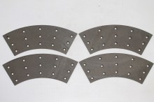 Ostřihovací lis Šmeral LDO 315 - třecí segmenty spojky 800x550x10 mm vrt. FTL178