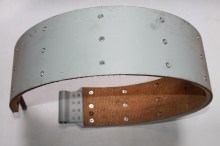 Pásová brzda vulkanizačního kalandru 150x12x1400 mm, GBC