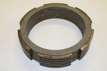 Schumag 100kN, kompletní výroba spojky tažného stroje výroby tyčí a trubek 6ks 235(220)x185x8,5 mm BM-11